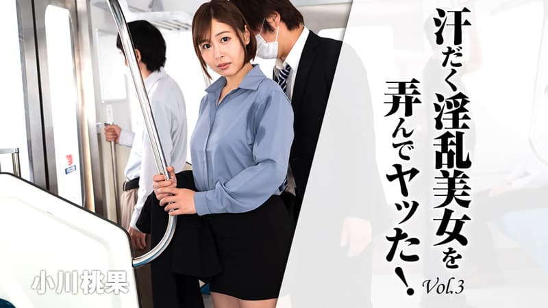 【HEYZO】汗だく淫乱美女を弄んでヤッた!Vol.3|小川桃果|