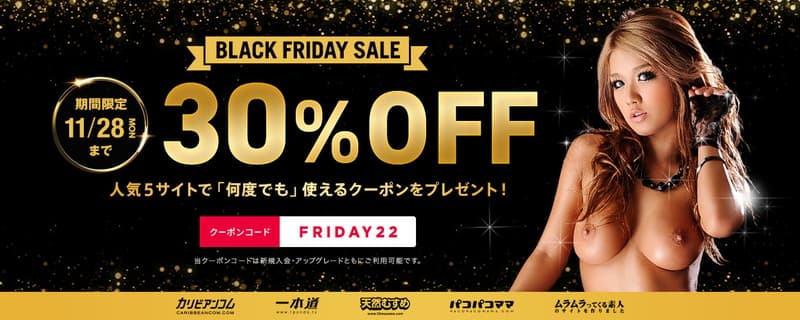 BLACK FRIDAY SALE【割引クーポン】(～2022/11/28)